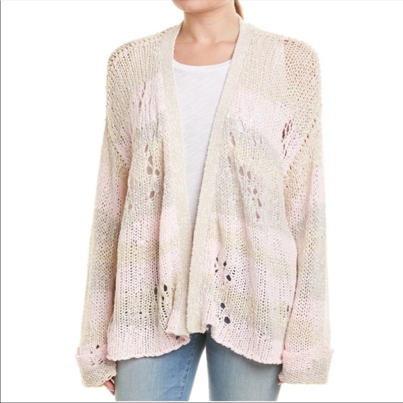 Wildfox Yara Distressed Dolman Cardigan size XS - Picture 4 of 11